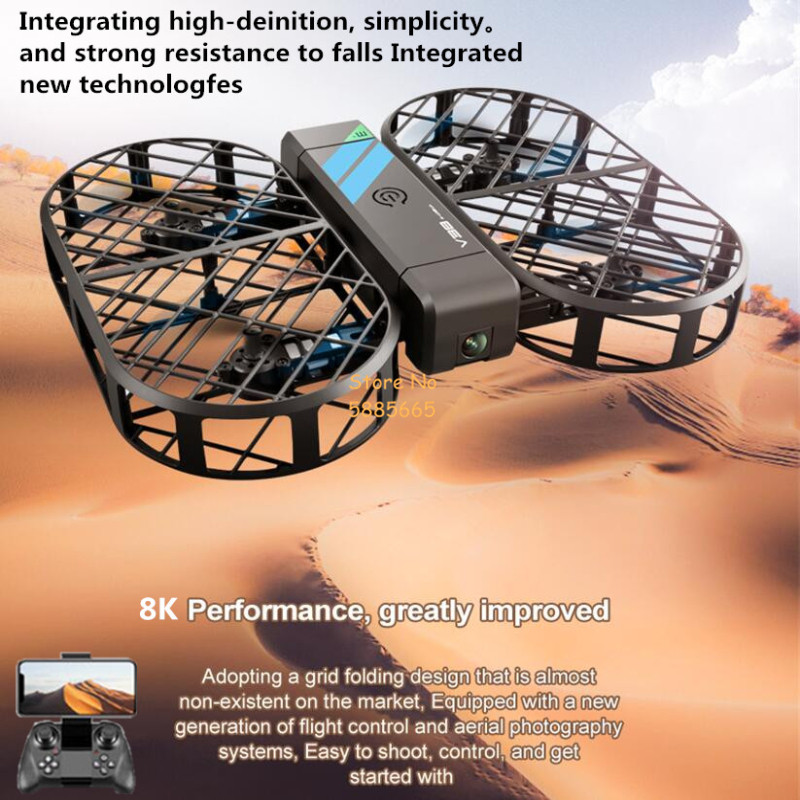 Drone Battery Case - Caméra HD 8K 360 ° Protection