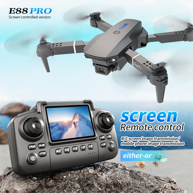 Drone professionnel E88 PRO av - Drone Battery Case avis et prix