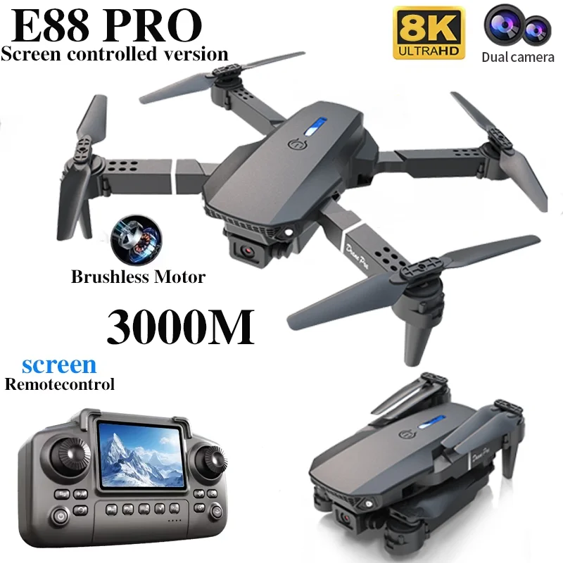 Drone professionnel E88 PRO av - Drone Battery Case avis et prix