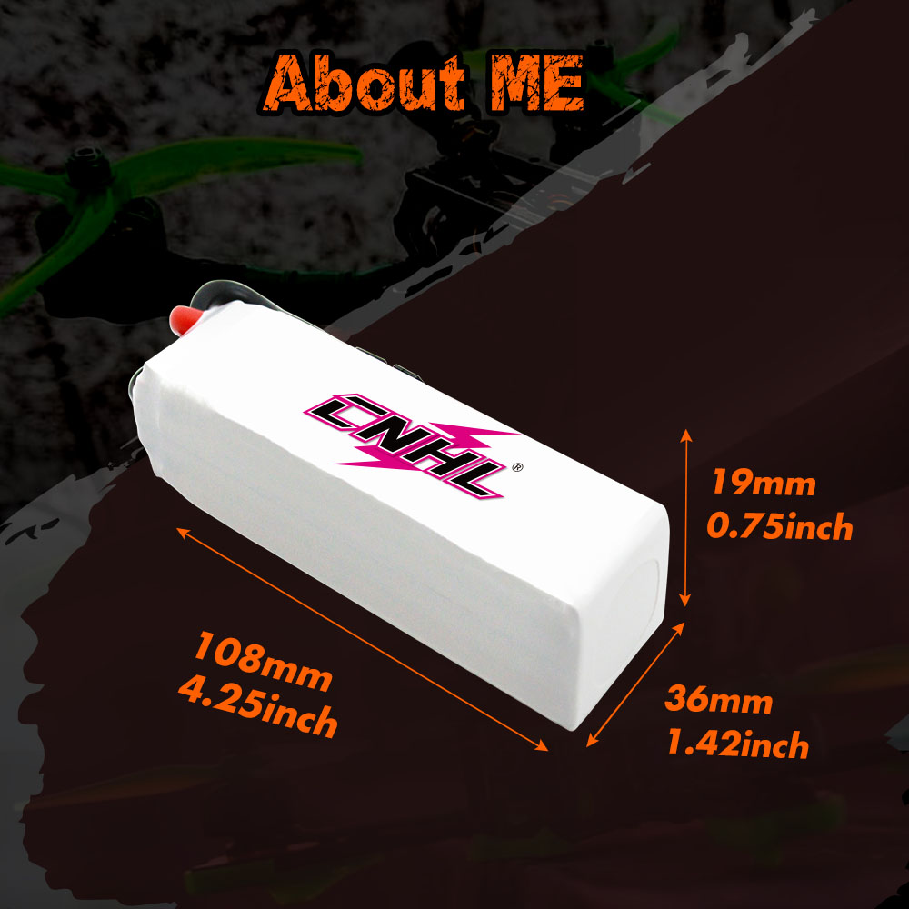 2 pièces CNHL 2S 7.4V batterie - Drone Battery Bag avis et prix