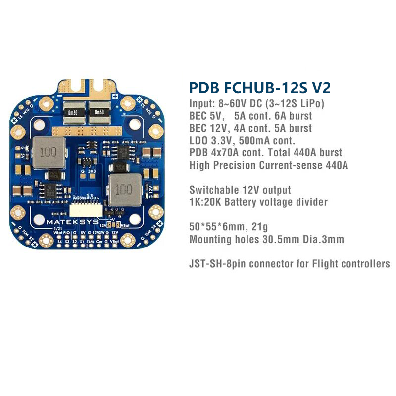 Carte Matek System XCLASS PDB  - Drone Battery Lipo avis et prix