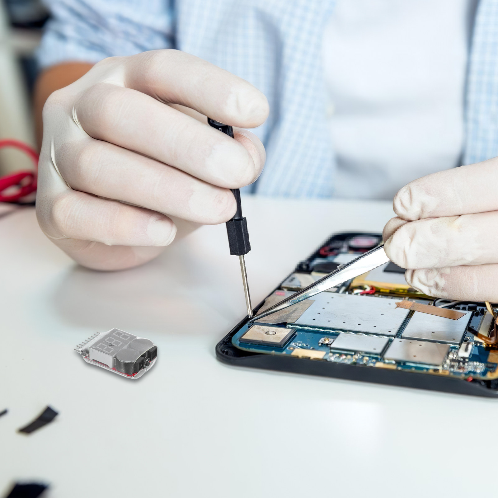 2 pièces Testeur de batterie R - Drone Battery Voltage Checker avis et prix